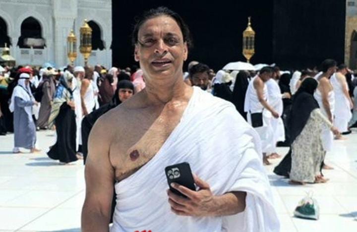 شعیب اختر نے عمرہ ادا کرلیا